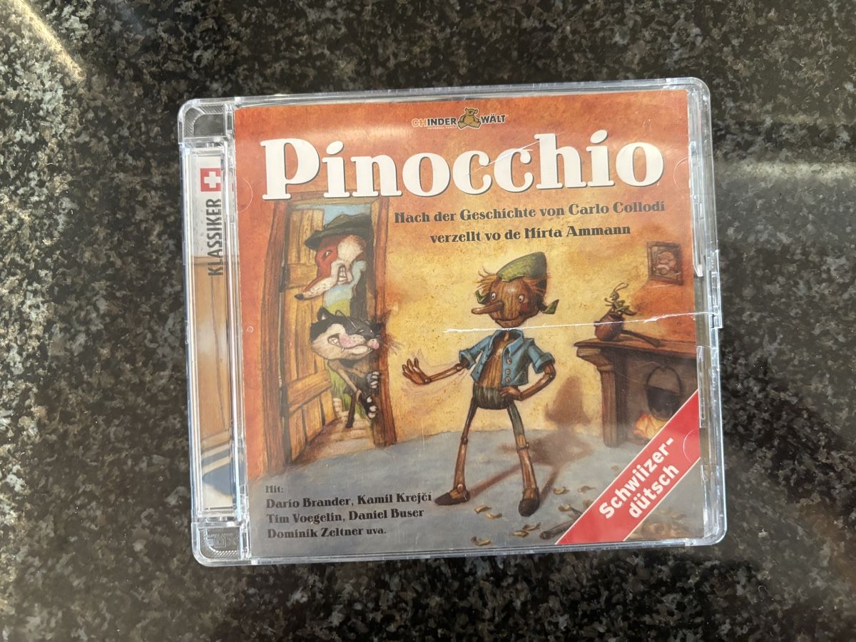 CD: Hörspiel Pinocchio Schwiizerdütsch Klassiker – Usato da Grosswangen venduto da Sunnyday35