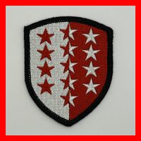 Wallis Valais Aufnäher Aufbügler Kanon Wappen Sion Emblem