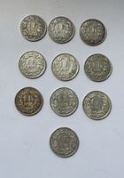 1 Franken 1908 bis 1966 Serie 50 g Silber