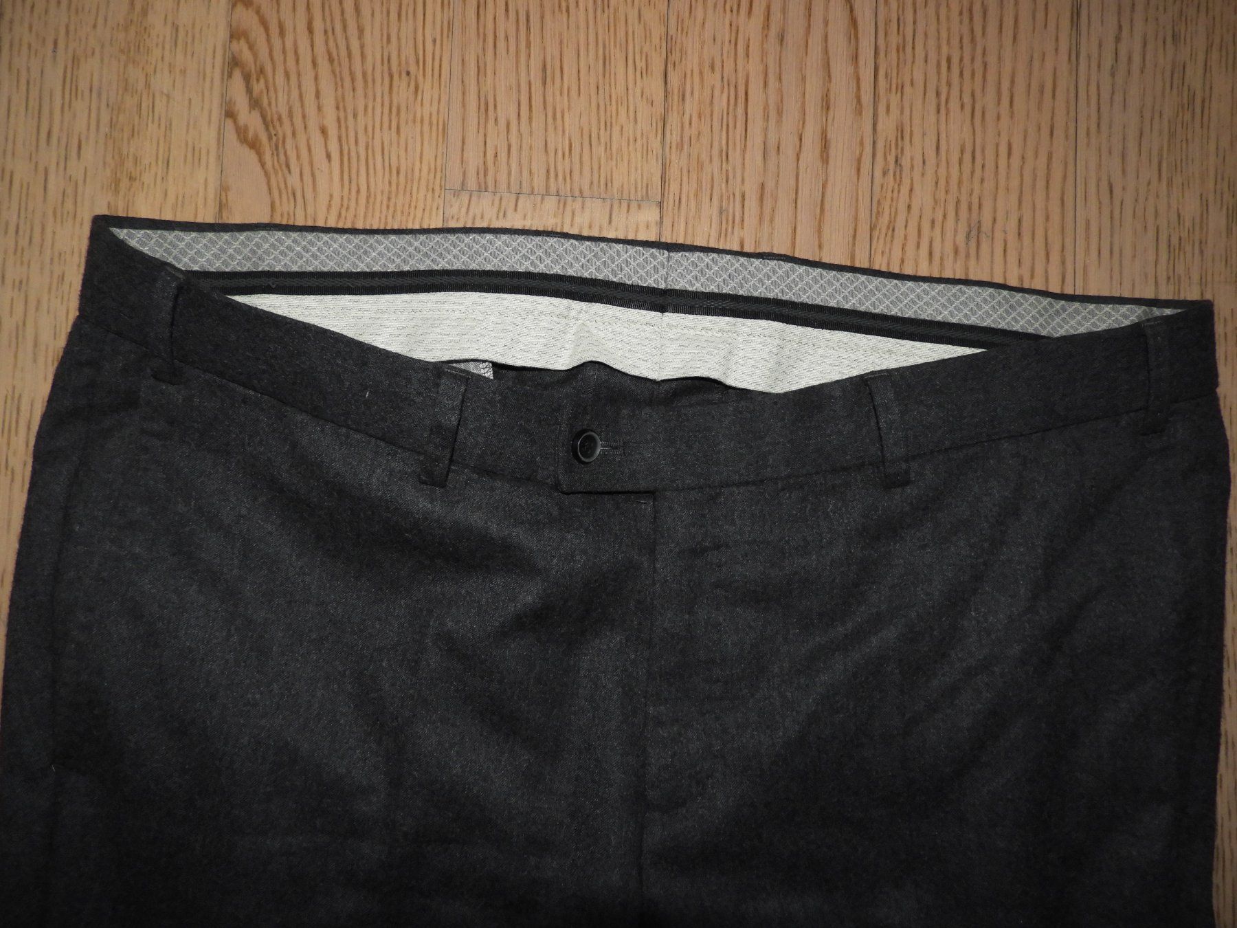 Pantaloni: Herren Anzughose dunkelgrau Grösse 56 – Usato da Hergiswil NW venduto da Noema2006 1