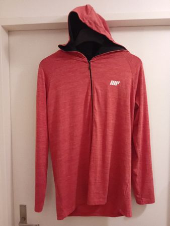 Myprotein Herren Sport Pullover Rot Gym Fitness Outdoor M %