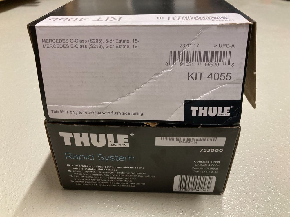 Thule rapid best sale system kit 4055