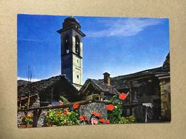 AK Tessin Brione sopra Minusio Kirche
