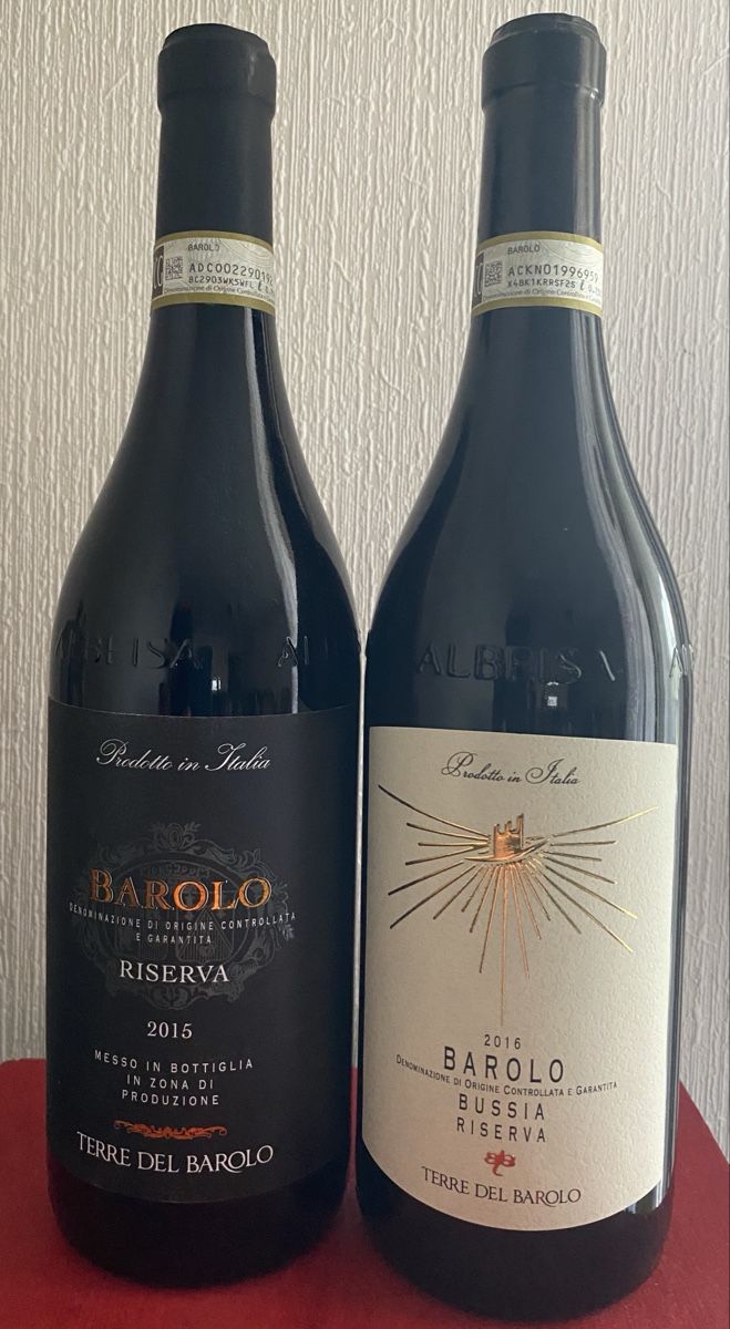 Vino: 2x BAROLO Riserva Terre Del Barolo 2015 + 2016 – Nuovo (secondo la descrizione) da Cully venduto da Forninho 1