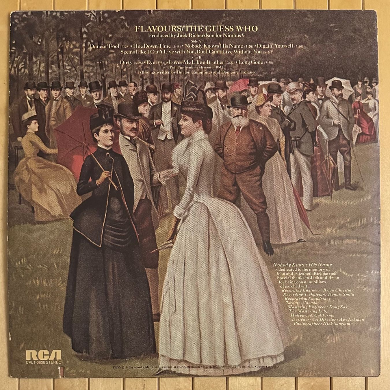 Dischi in vinile: LP - The Guess Who - Flavours – Usato da Breganzona venduto da Onairda75 1