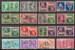 Lot diverse Kehrdruck Ausgaben, KP 570.--