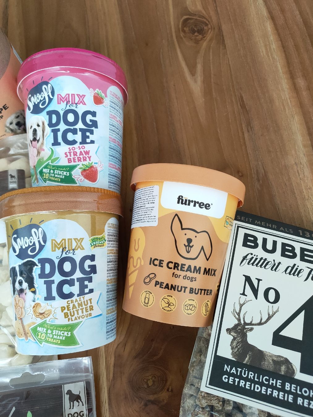 Mangimi: Hundefutter, Kauartikel, Eis, Suppe verschiedene Marken Neu – Nuovo e nell'imballaggio originale da Flaach venduto da Bobby777 7