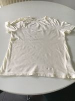 Shirt kurzarm von H&M 146/152 crème-farbig
