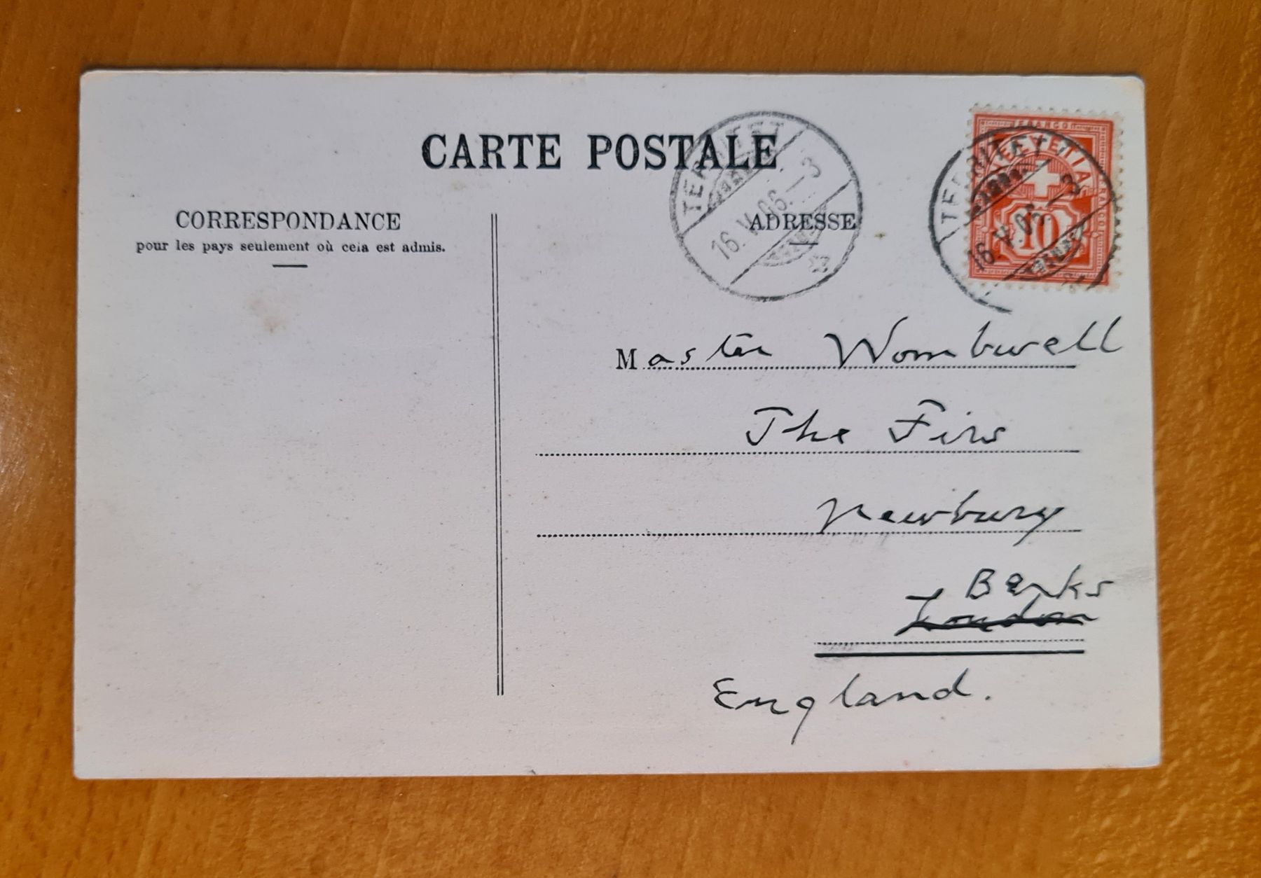 Cartoline postali: Les Cygnes du Lac Léman 1905 – Usato da Ebikon venduto da Donar50 3