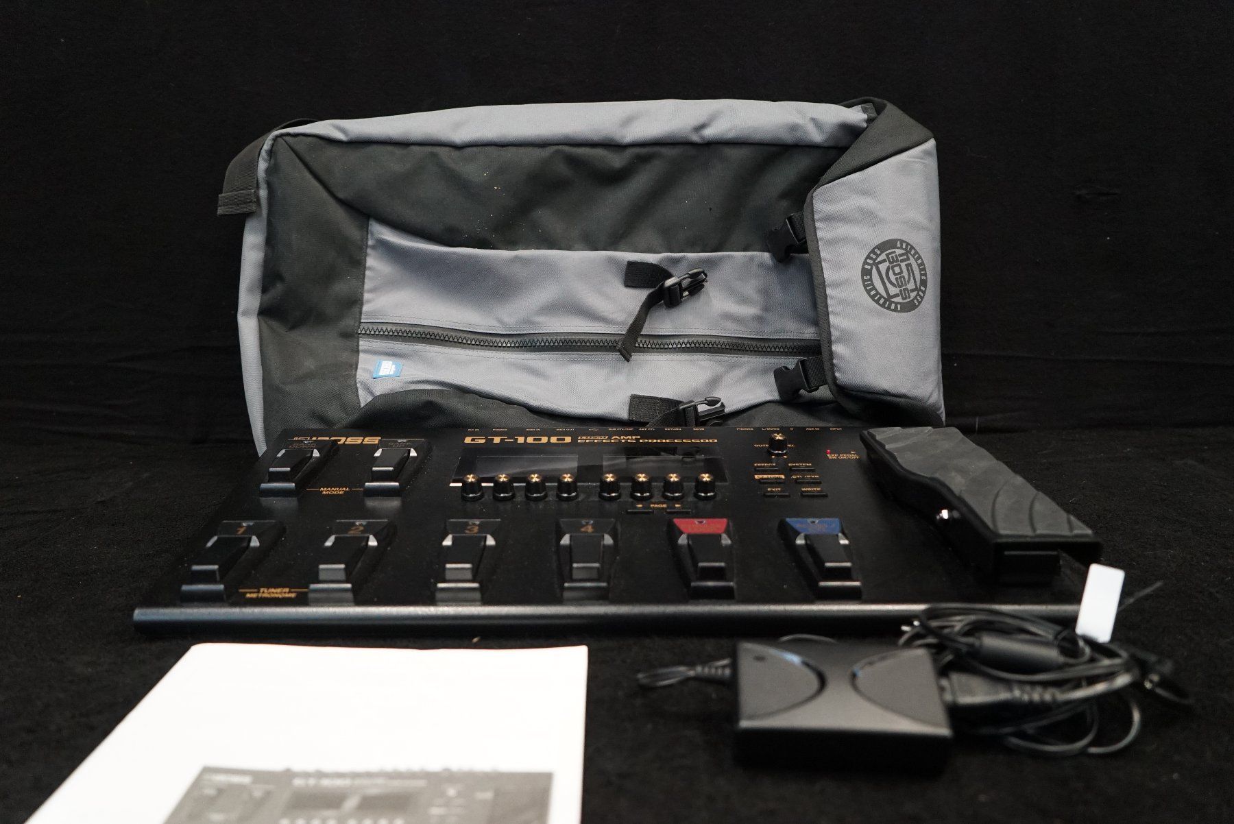 Roland Strumenti musicali: Boss GT-100 Amp Effects Proc. V.2 Multieffekt und Amp-Modeli – Usato da Ortschwaben venduto da Musictrade