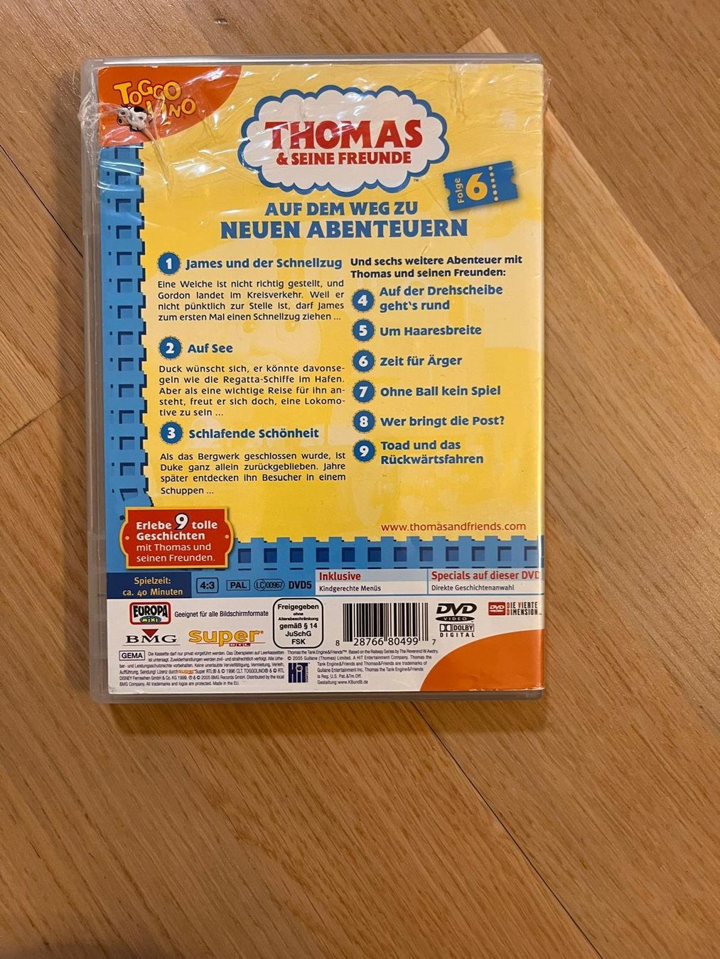 Tutti i DVDs: Thomas & seine Freunde DVD – Usato da Gossau SG venduto da juergDaenzer 1
