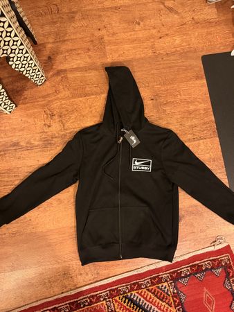 Nike x Stüssy Zip Hoodie noir – Taille L