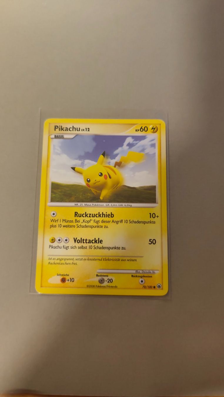 Pokémon Carte collezionabili: Pikachu Lv.12 Majestätischer Morgen – Usato da Kehrsatz venduto da Riyouu 2