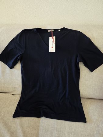 Street One Navy T-Shirt, Size 42, New with Tags, Summer