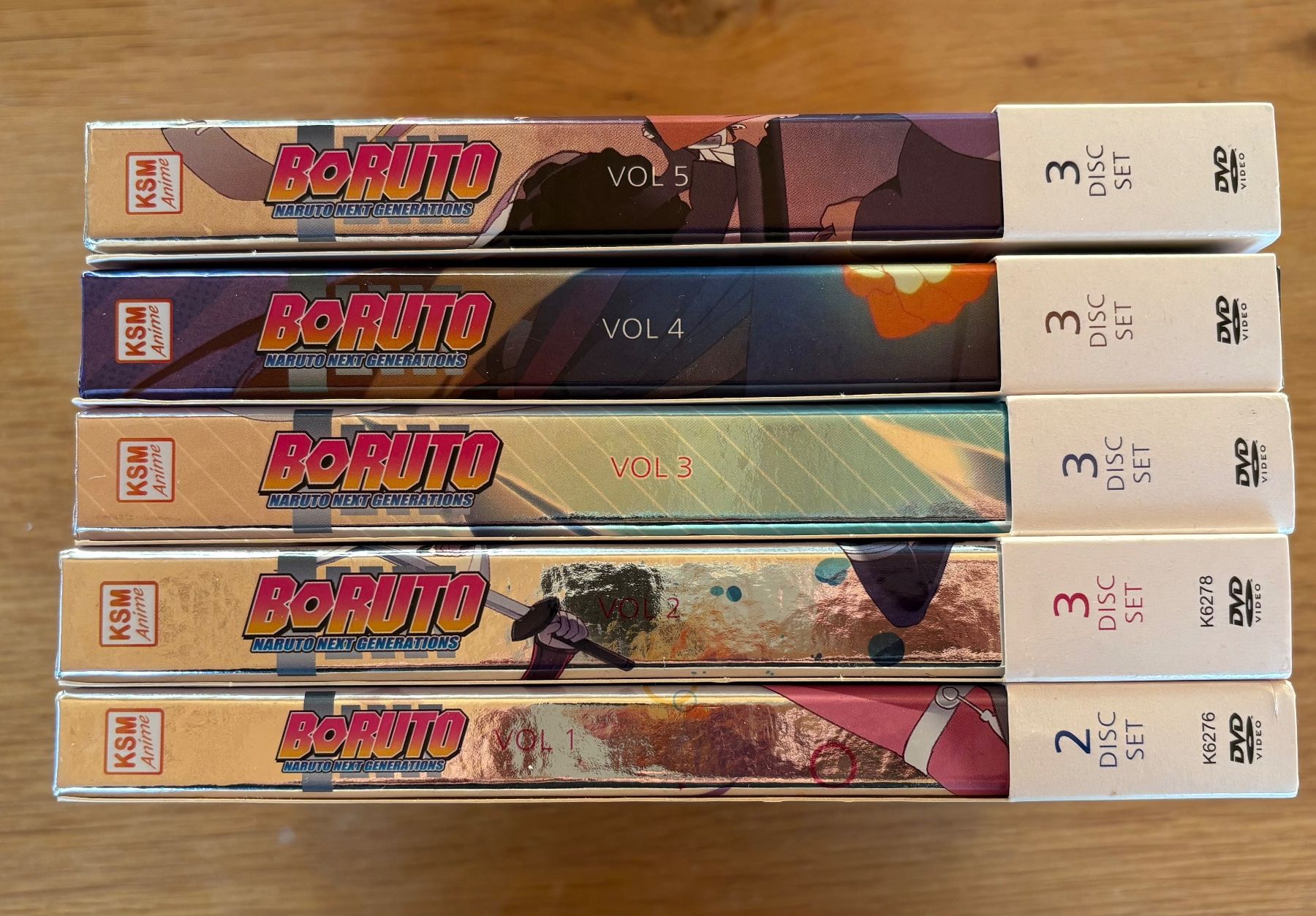 Tutti i DVDs: Boruto Naruto next Generations Vol 1-5,Anime – Usato da Siblingen venduto da Vany_McDougall 4