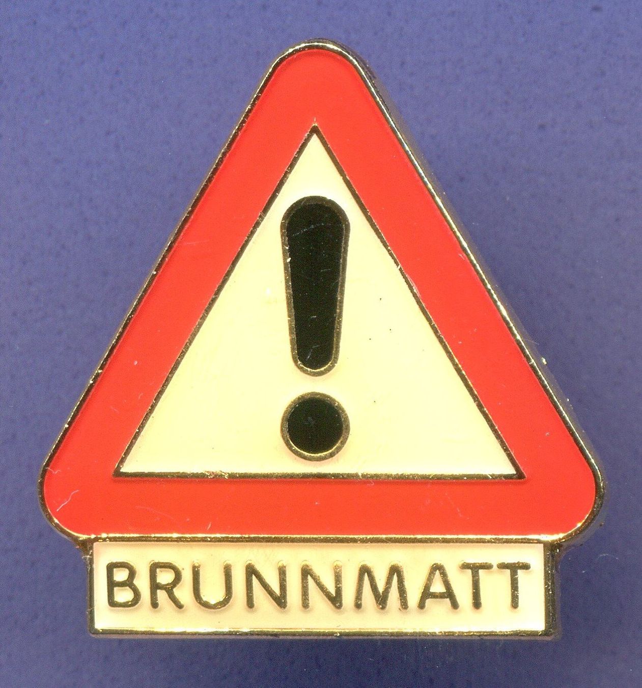 Placchette & Badge: BRUNNMATT – Usato da Winterthur venduto da Sammleroase