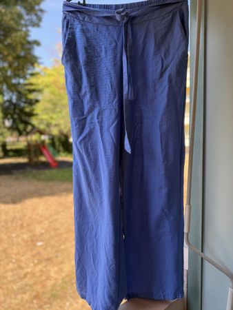 Hosen blau Grösse M (38)getragen