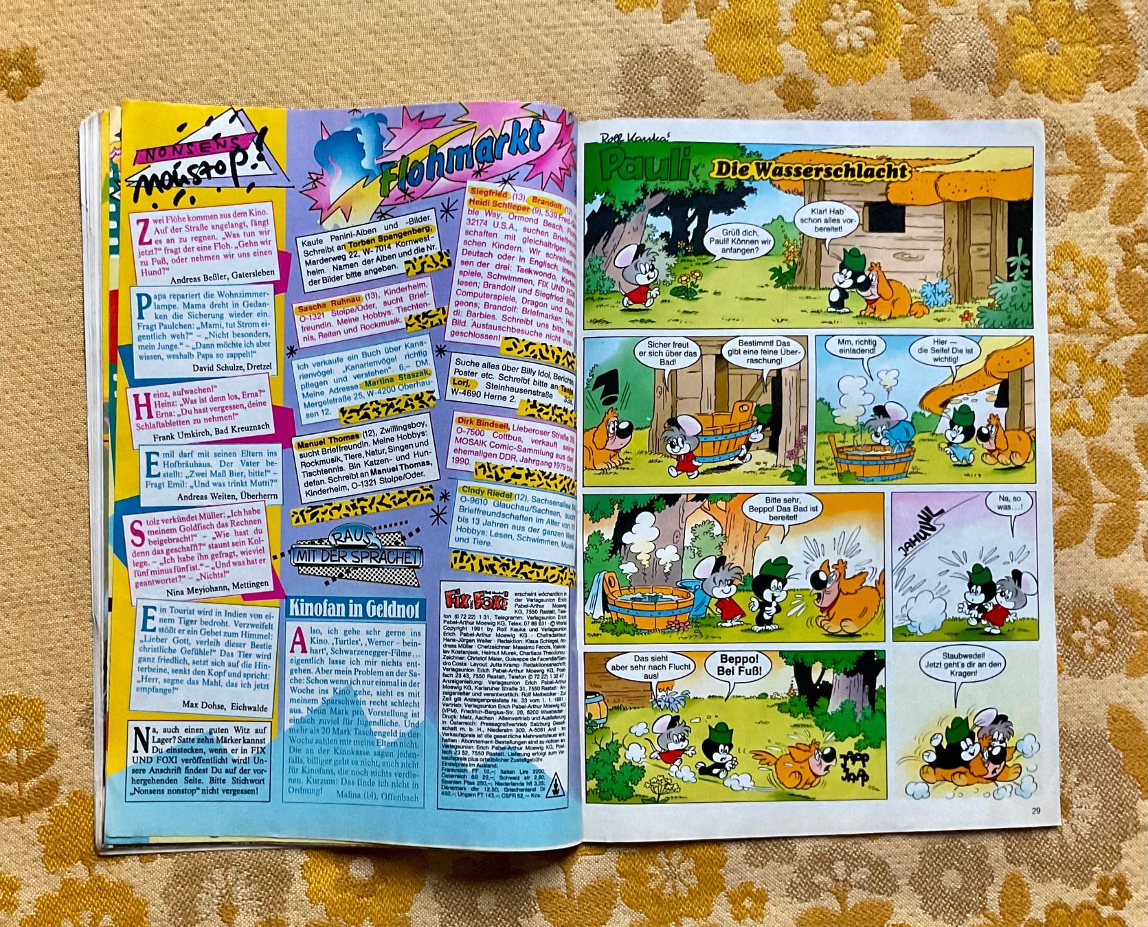 Fumetti: Fix und Foxi Heft Nr 43 von 1991 – Usato da Endingen venduto da nathan05 5