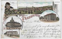 Gruss aus Frauenfeld - Litho 1898