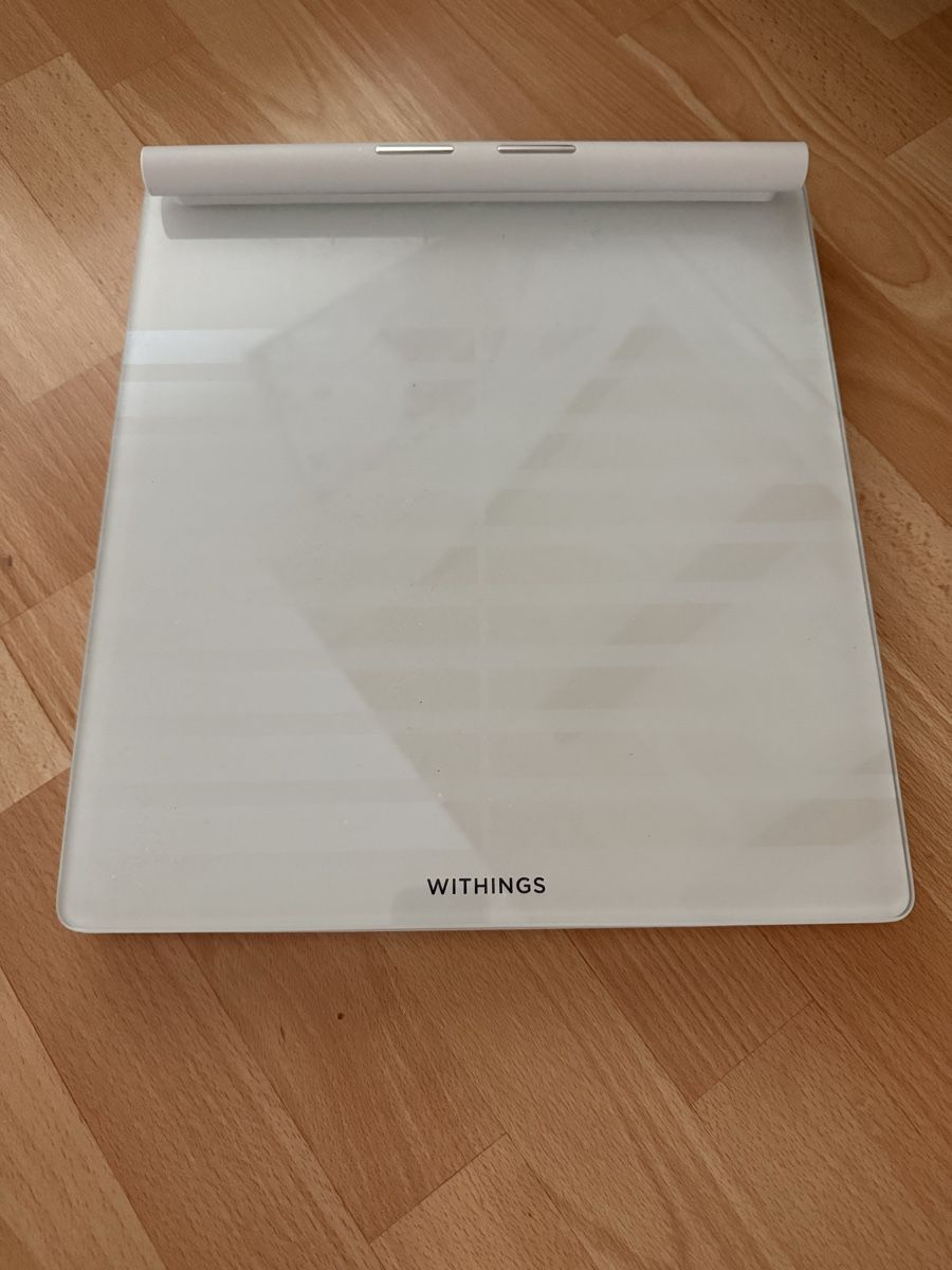 Withings Personenwaagen: Withings Body Scan weiss – Gebraucht aus Buttwil von Volcano