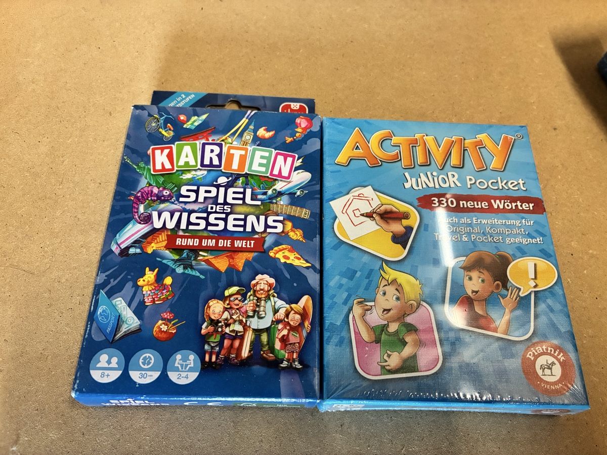 Jeux: 4x Kartenspiele – Neuf avec emballage d'origine à Hondrich par sigmaster
