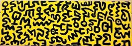 Keith Haring - Seltenes Vintage Poster