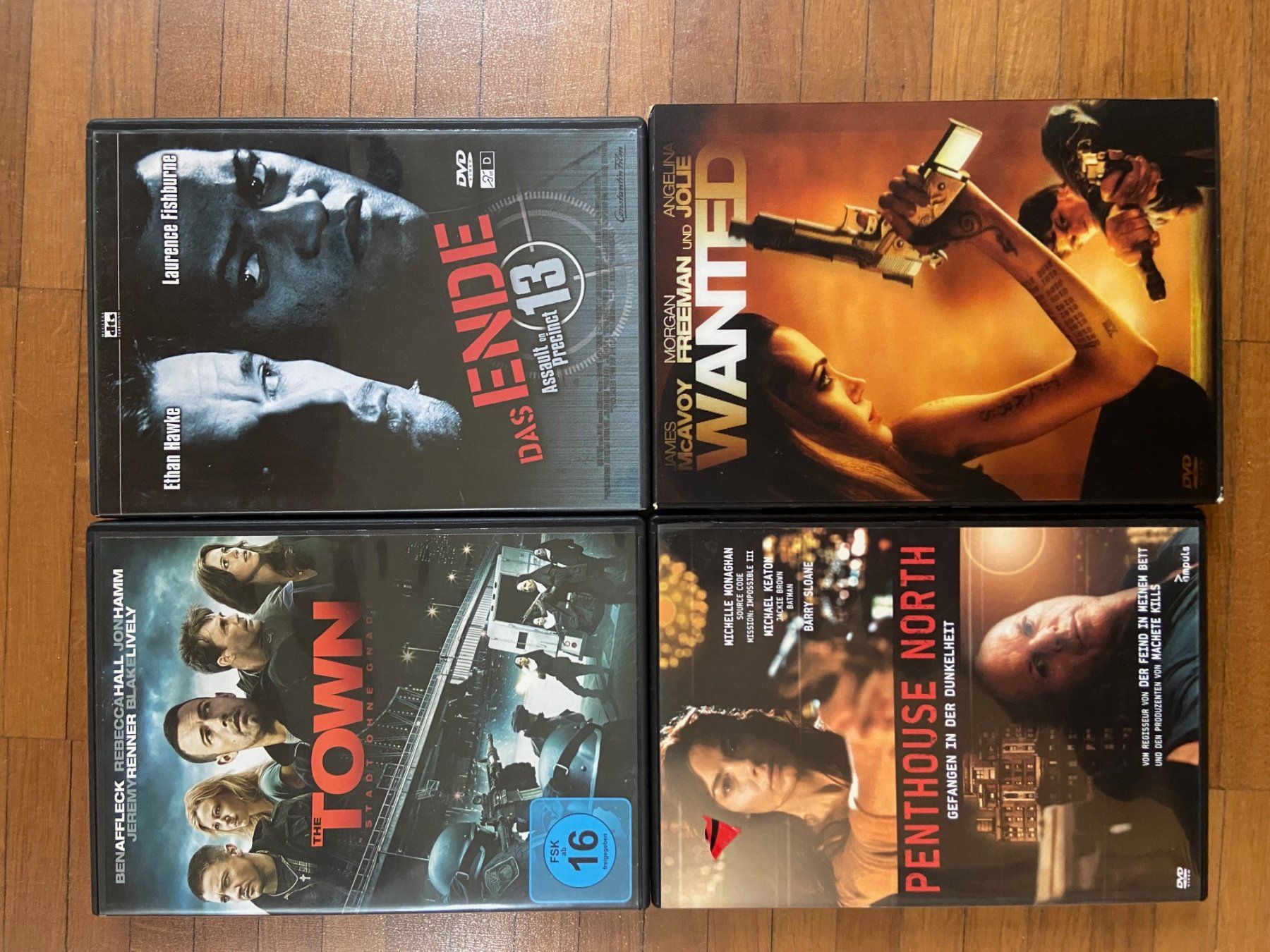Tutti i DVDs: Vier Spannende Action Filme – Usato da Kilchberg ZH venduto da KeFaDe