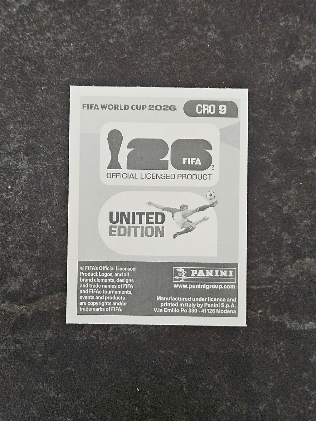 Panini Carte collezionabili: Luka Modrić • Panini Sticker WM 2026 – Nuovo e nell'imballaggio originale da Schüpfheim venduto da Tea-Rex 1