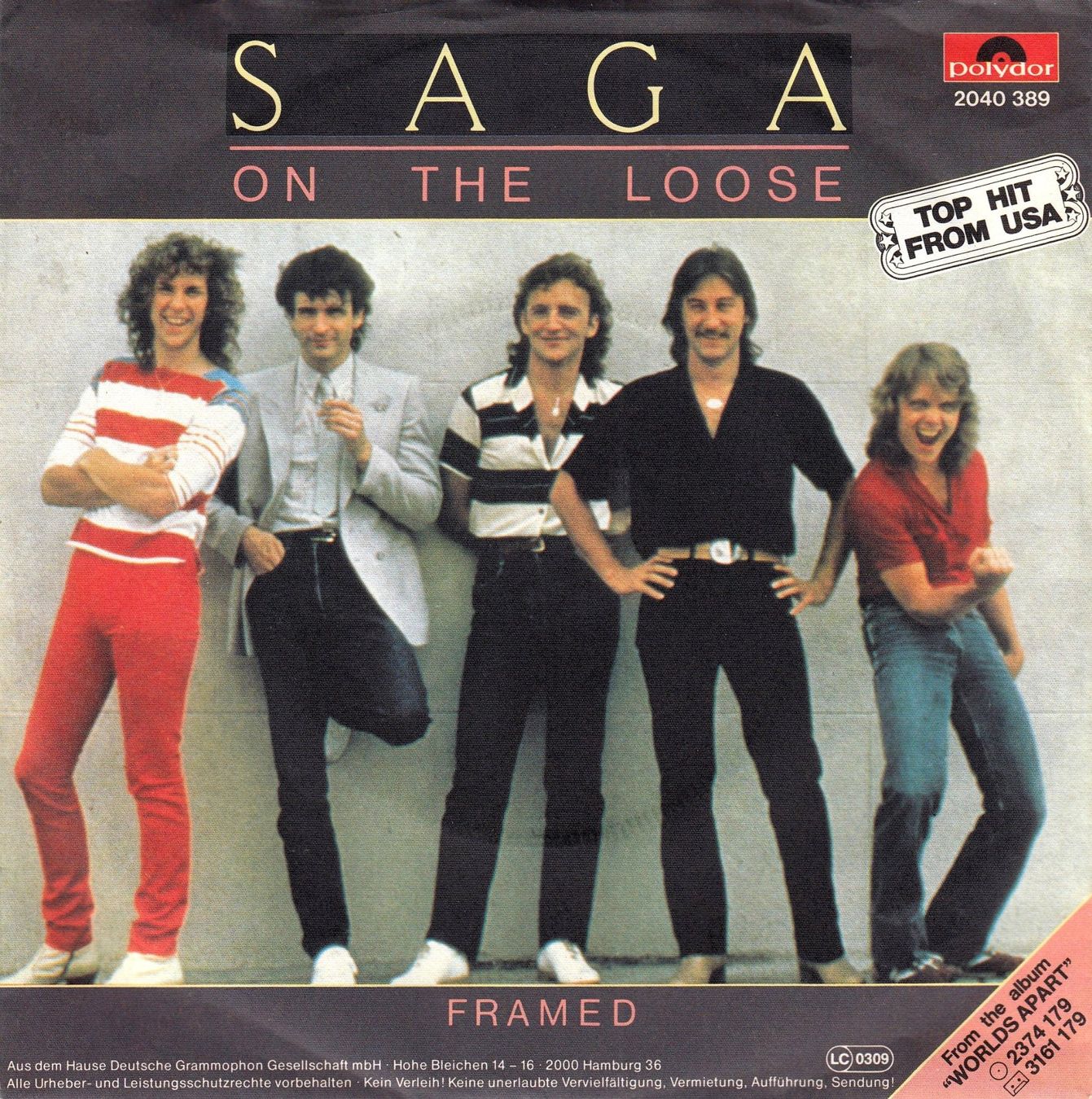 Schallplatten: Saga Vinyl Single von 1981 – Gebraucht aus Volketswil von Abcrecords