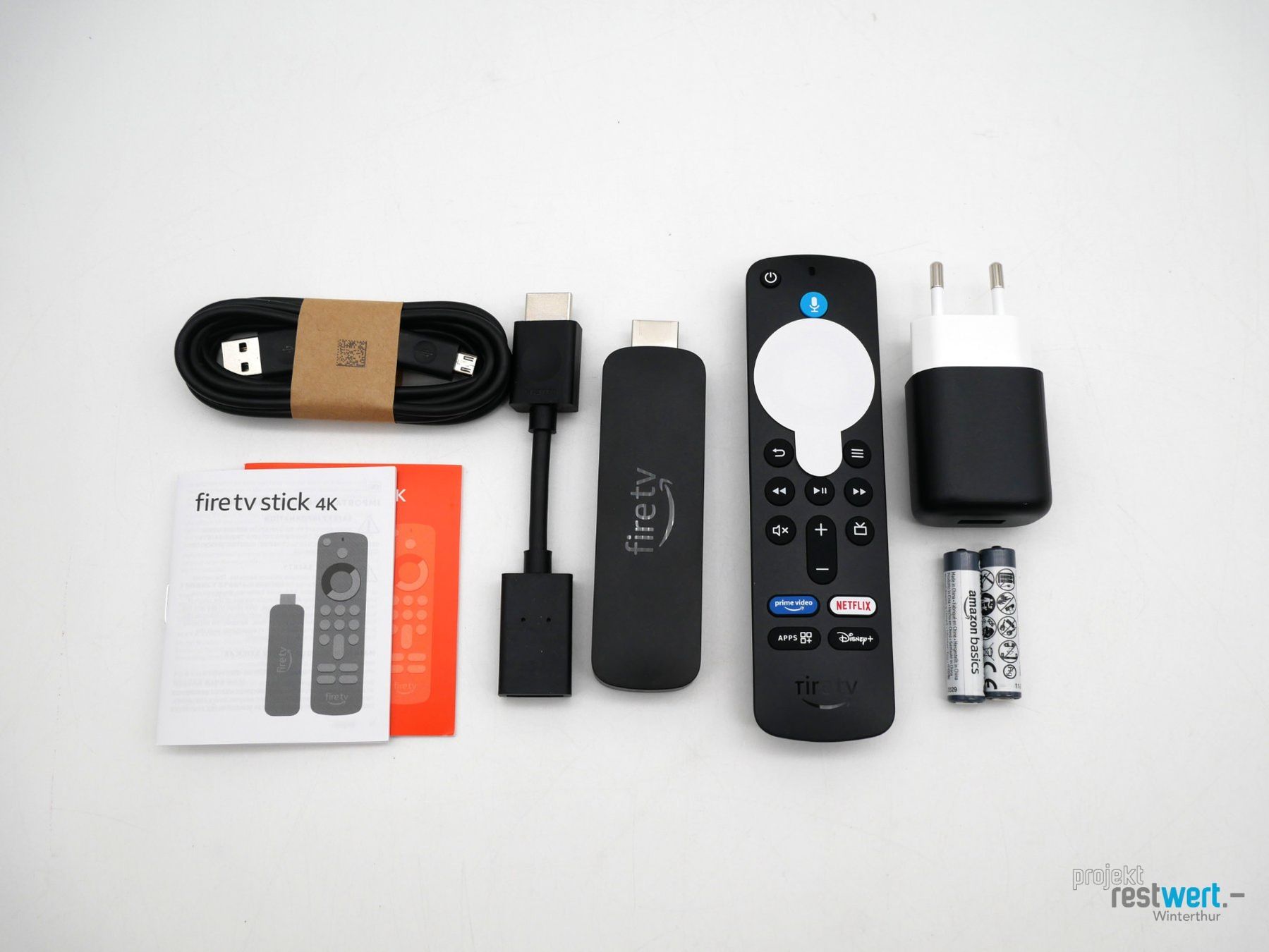 Amazon Sistemi audio & multimediali: AMAZON Fire TV Stick 4K 8GB Wi-Fi 6 – Nuovo (secondo la descrizione) da Winterthur venduto da Restwert_Winterthur 1