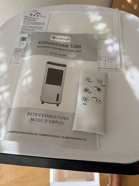 Condizionatori: Wellcraft Kühlventilator 1200 / Luftkühler  ungebraucht – Nuovo (secondo la descrizione) da Urdorf venduto da beahampl 2