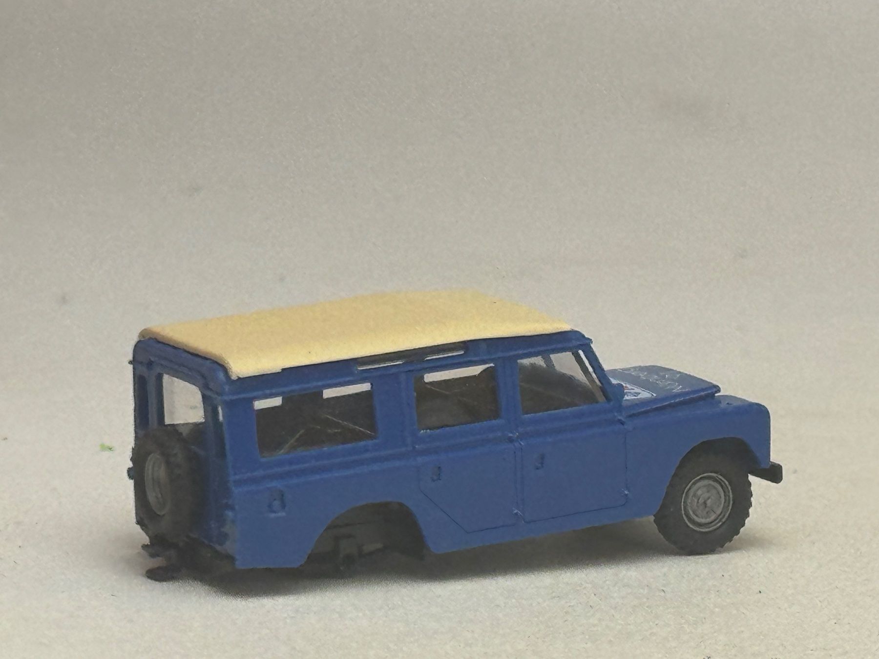 Land Rover Modellini d'auto: AU- Roco Land Rover blau – Usato da Elm venduto da Wikmtz 1