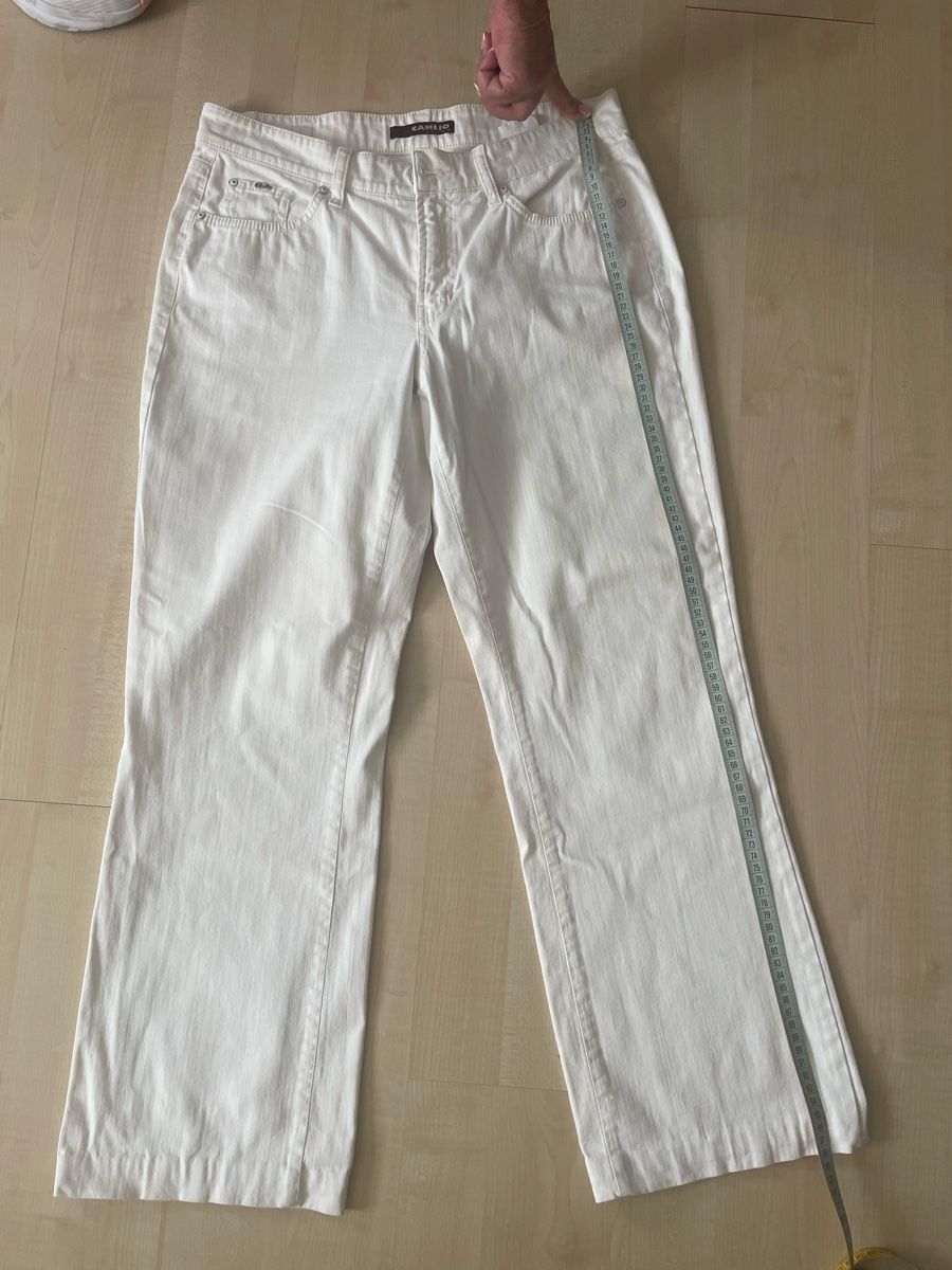 Cambio Jeans: Damen Jeans weiss CAMBIO Gr. 44  – Usato da Winterthur venduto da Fabelhaft123