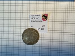 Berner Schulpfennig 1706