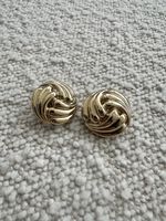 Elegante Ohrclips von Pierre Lang, goldfarben, Top Zustand!