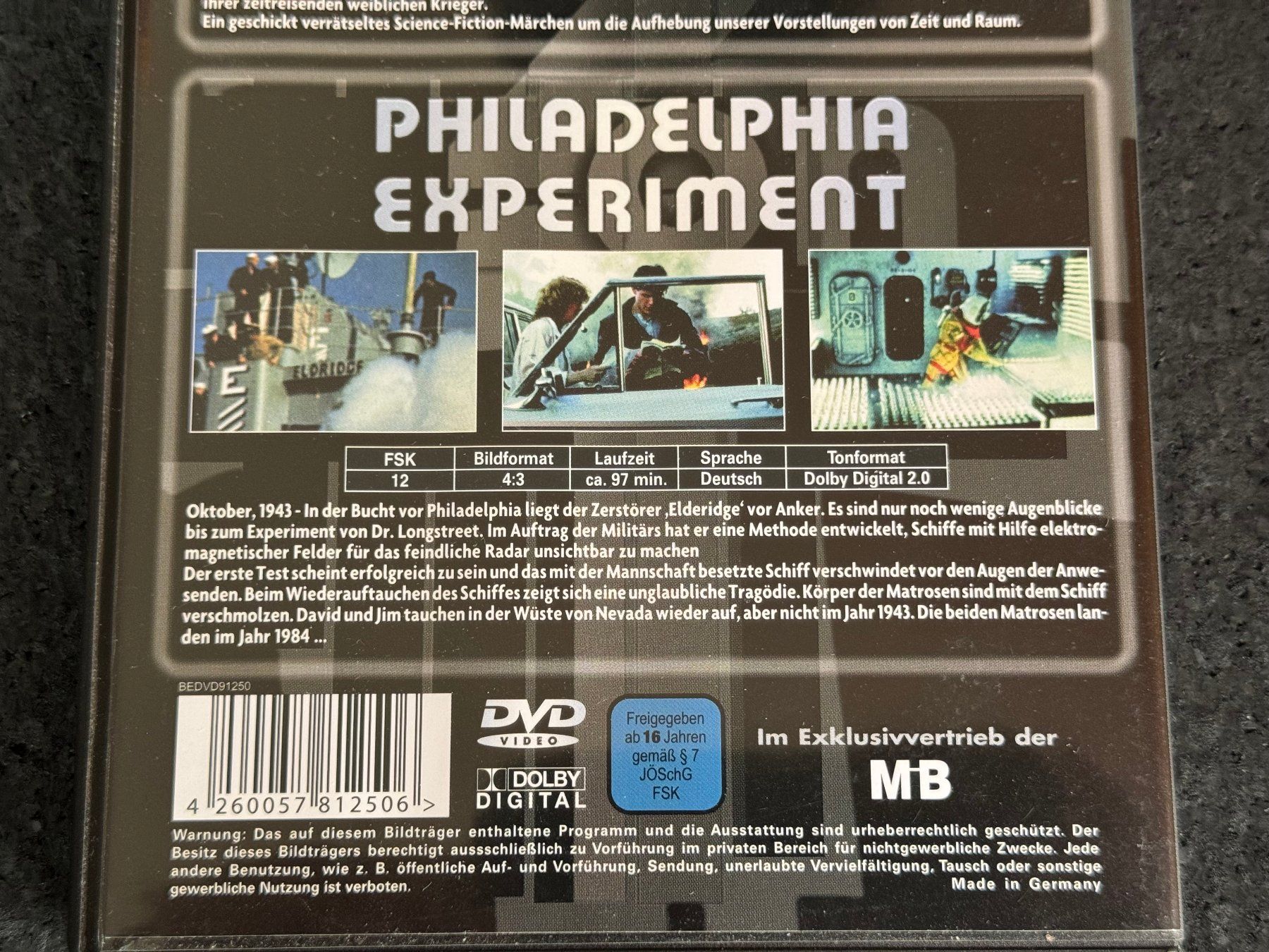 Tutti i DVDs: Milenium & Philadelphia Experiment 2 Filme auf einer DVD DE – Usato da Fribourg venduto da tschjoly 3