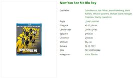 Now You See Me - Die Unfassbaren (Bluray)