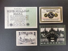 antike Banknoten