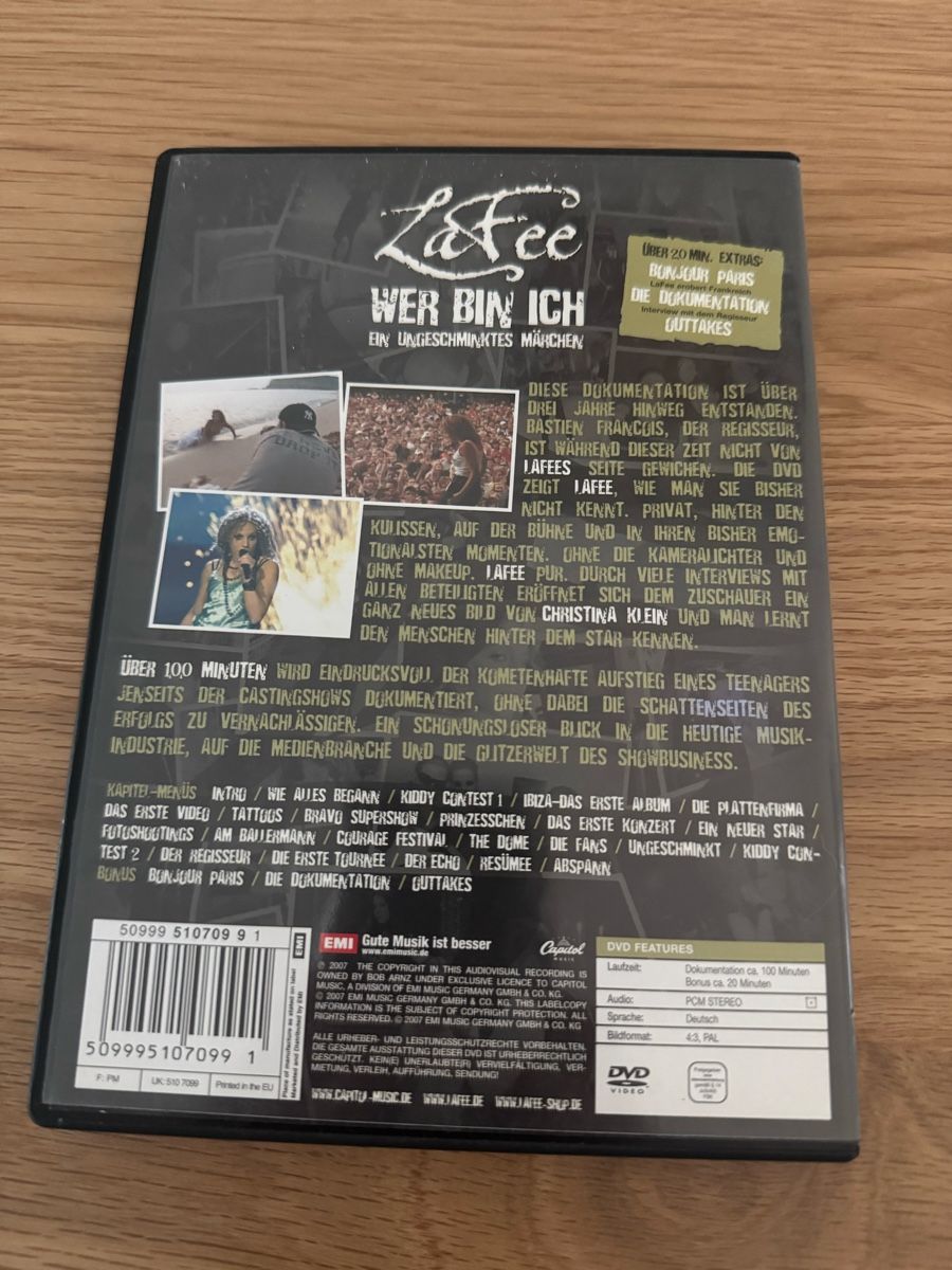 Tutti i DVDs: LaFee Wer bin ich DVD – Nuovo (secondo la descrizione) da Sursee venduto da giu_205 1