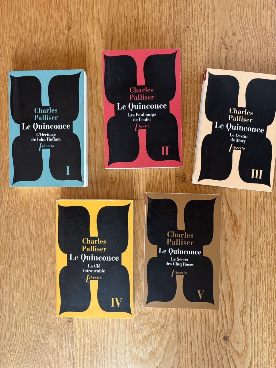 Libri: Le Quinconce Charles Palliser 5 Tomes Libretto - comme neufs – Nuovo (secondo la descrizione) da Zweisimmen venduto da Domii