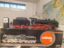 Märklin BR-38 Spur-1, mit RC & Sound, 6 Wagen und viel Gleis