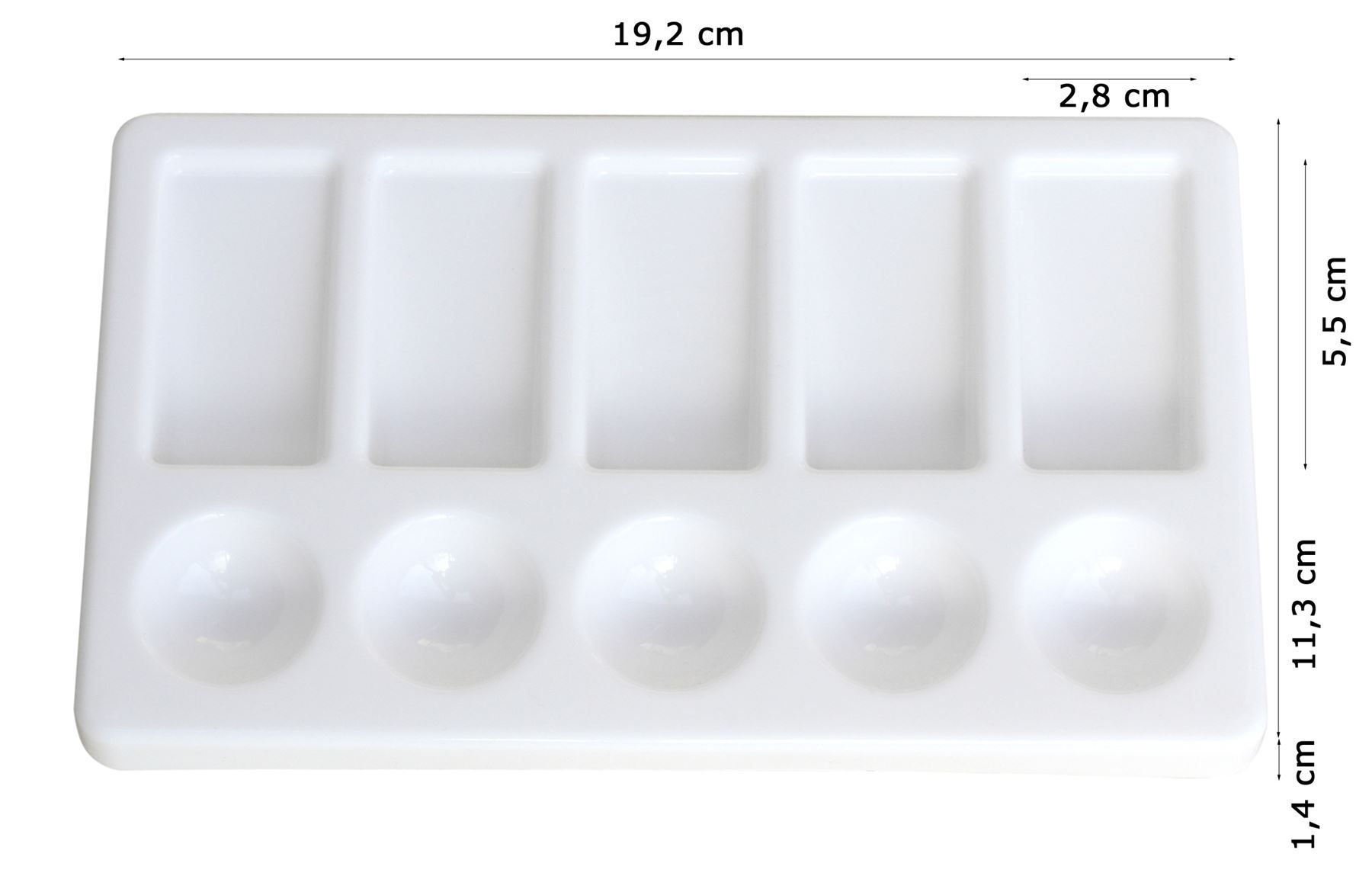 Altro materiale per artisti: Malpalette Mischpalette 19.2 cm – Nuovo e nell'imballaggio originale da Escholzmatt venduto da crazyteam 1