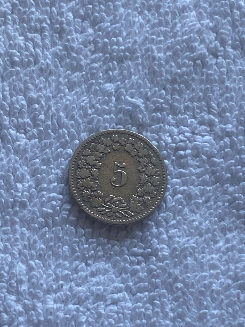 Tutti le monete: 5 centimes/rappen 1894 – Usato da Nyon venduto da Ilmi09 1