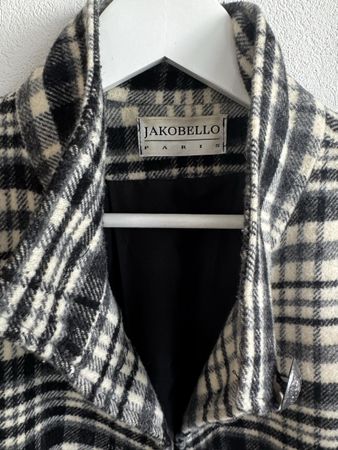Jakobello Paris Karo Jacke Grösse M gebraucht