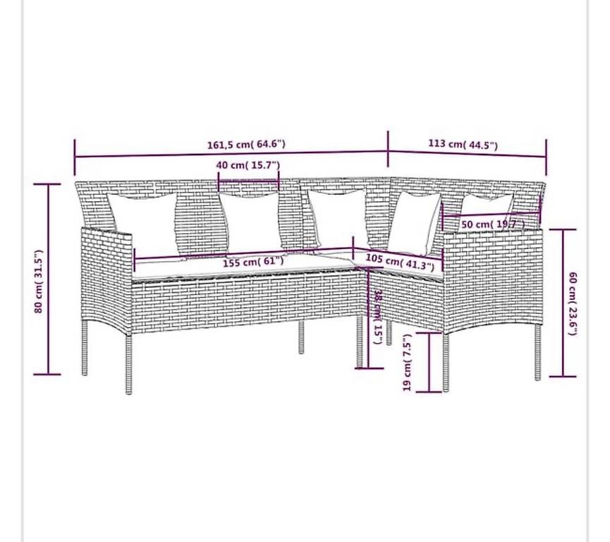 Set de table et chaises: Gartenmöbel – D'occasion à Emmenbrücke par ame_6j7f 2