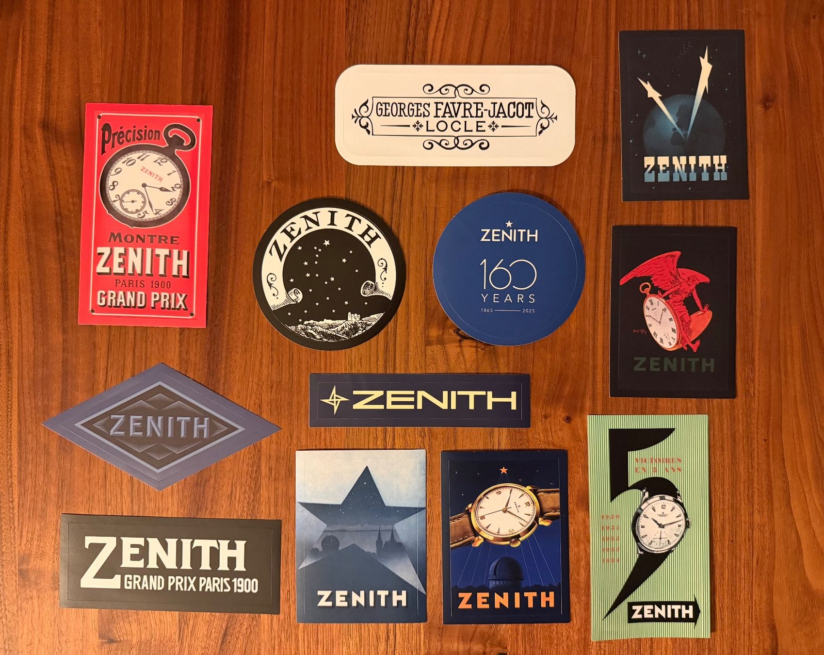 Autocollants: ZENITH Aufkleber – Neuf avec emballage d'origine à Bern par belle07