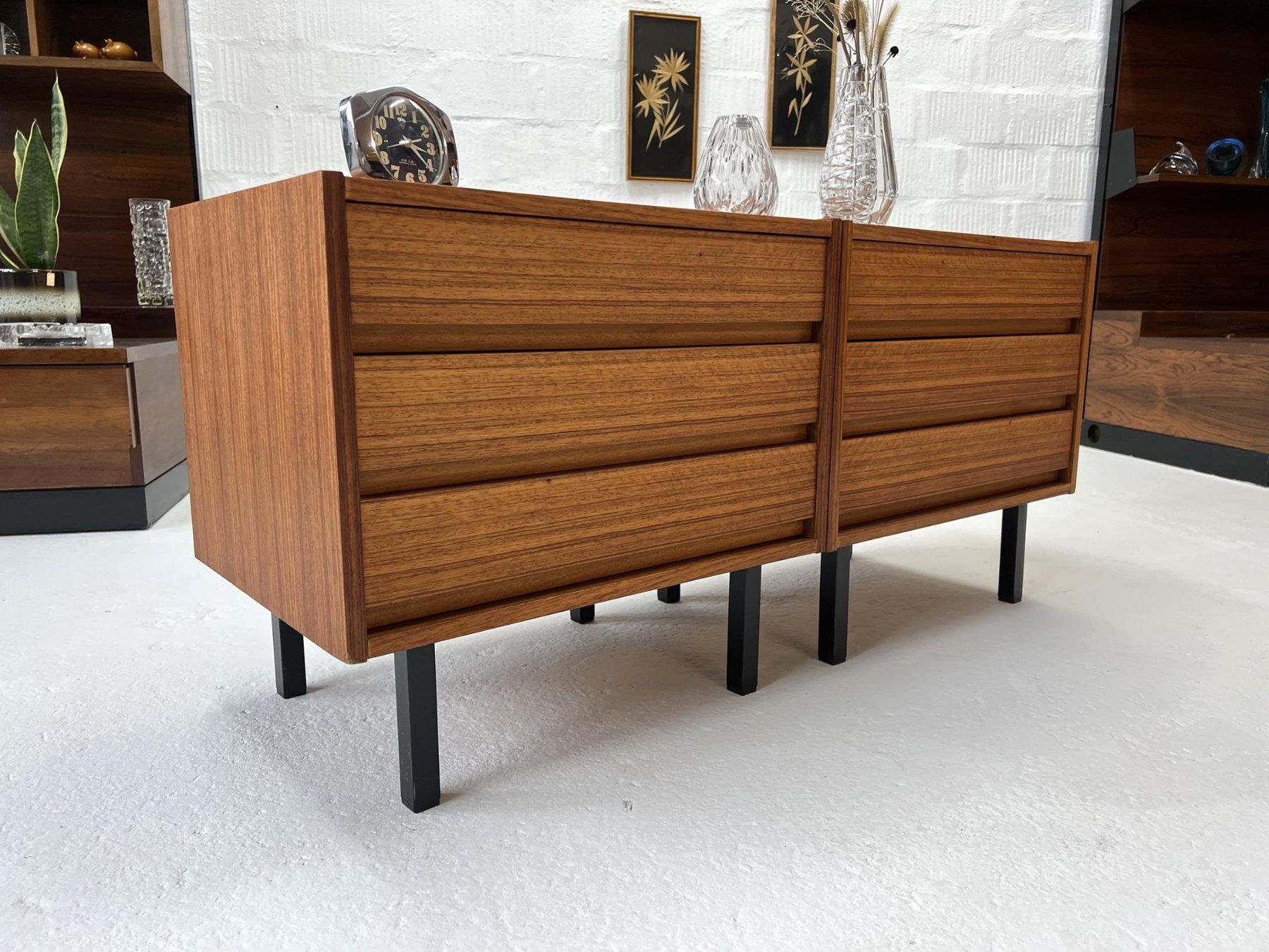 Cassettiere: Mid-Century Kommode - 60er Jahre - Modular – Usato da Walzenhausen venduto da stilvollwohnen