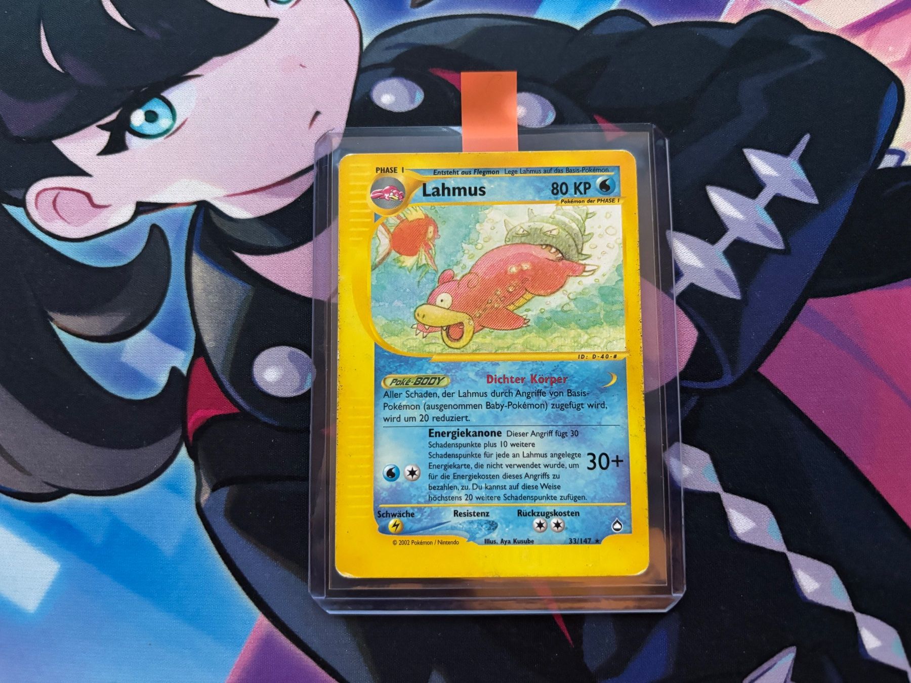 Pokémon Carte collezionabili: 2002 POKEMON Lahmus Aquapolis 33 – Usato da Wilen (Sarnen) venduto da Seeungeheuer