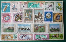 Lot. "Mongolia" Briefmarken