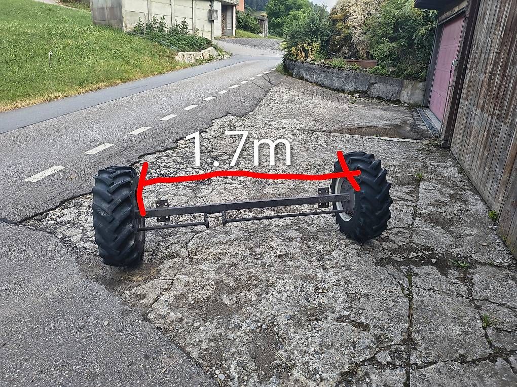 Traktoren: Achse ALKO 3600kg mit Räder – Gebraucht aus Flühli von p2019b 2
